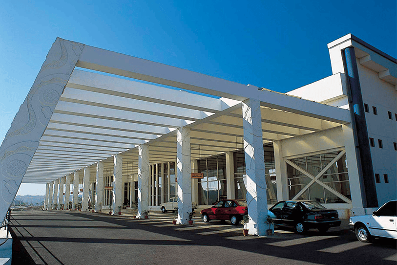 Airport Set for film shooting at Ramoji Film City Hyderabad